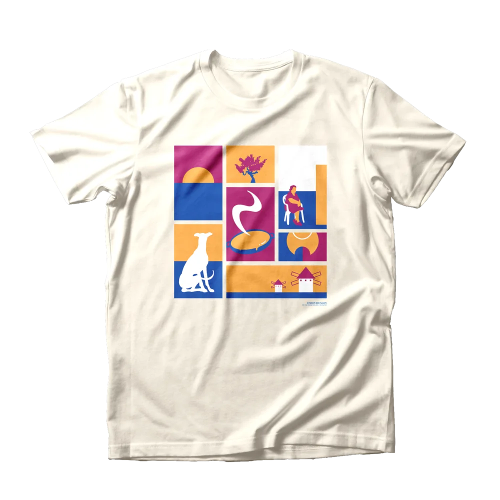 Camiseta Estampa Manchega Unisex